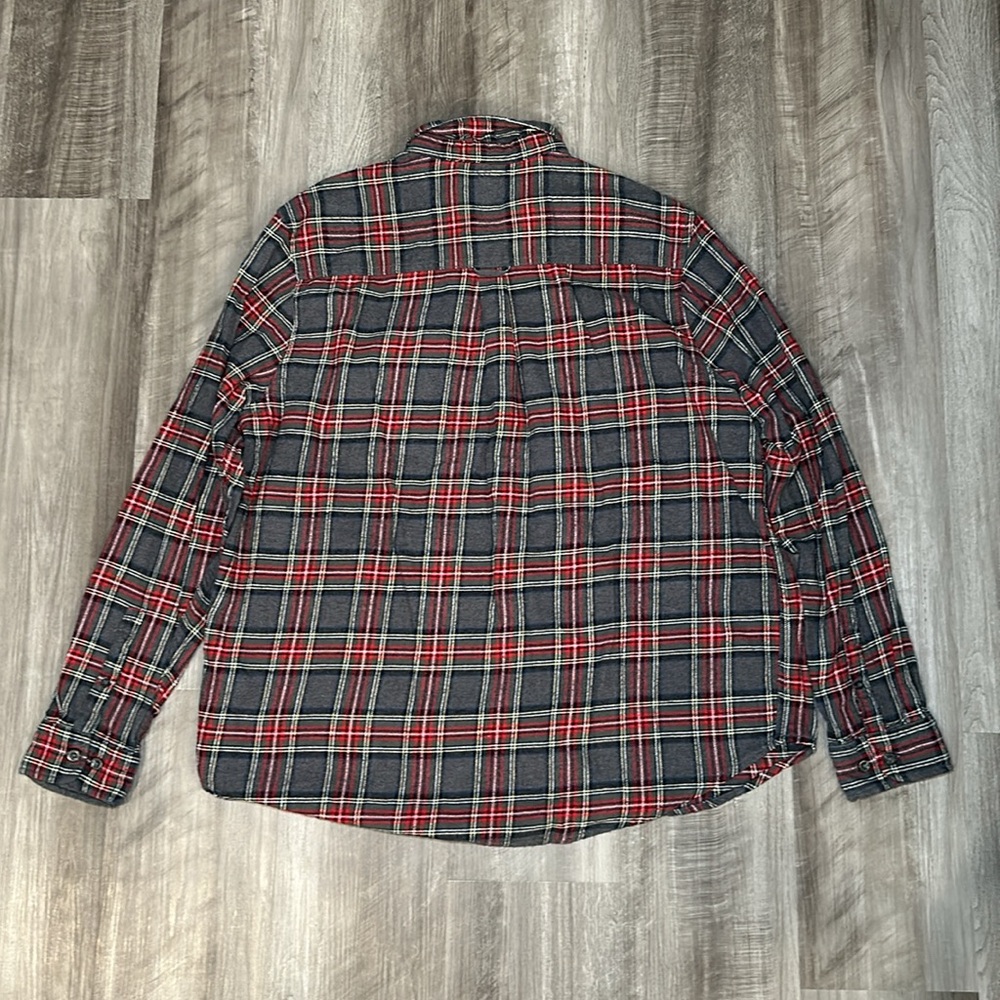 Woolrich Flannel Long Sleeve Button Down - 2xl - image 3